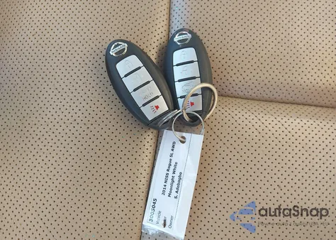 2014 Nissan Rogue Sl z USA, uszkodzony, nr VIN 5N1AT2MV0EC750982